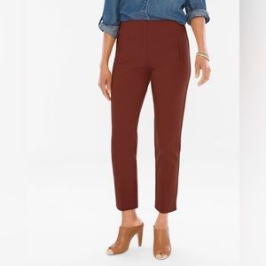 CHICO’S The Ultimate Ankle Juliet Pants Rich Mahogany NWT | Size 1.5 (M/10)